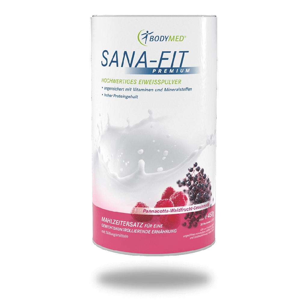 Bodymed SANA-FIT Premium Pannacotta-Waldfrucht
