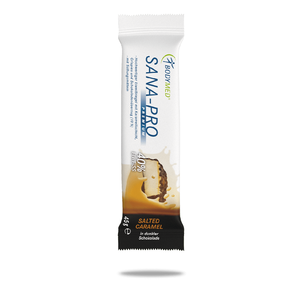 Bodymed Riegel SANA-PRO Premium Salted Caramel (5 St.)