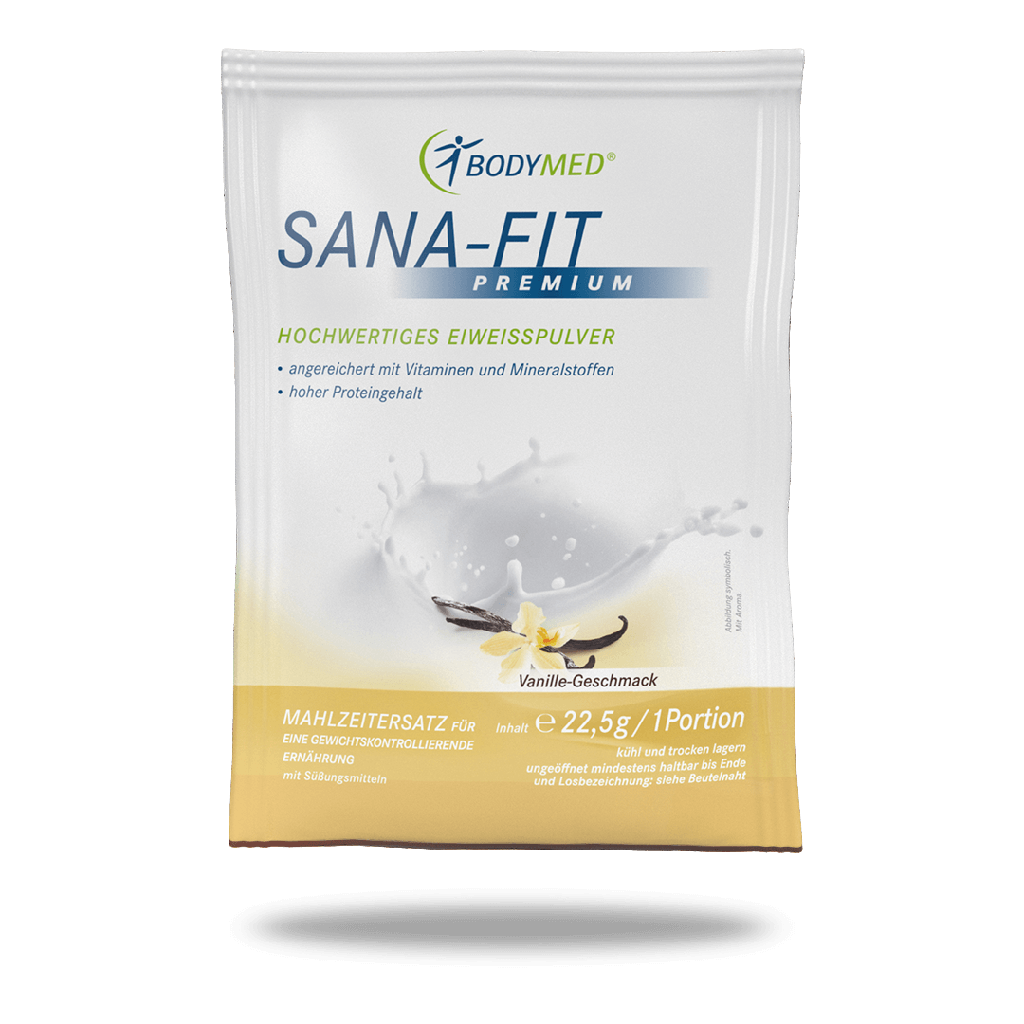 Bodymed SANA-FIT Premium Portionsbeutel Vanille (22,5g)